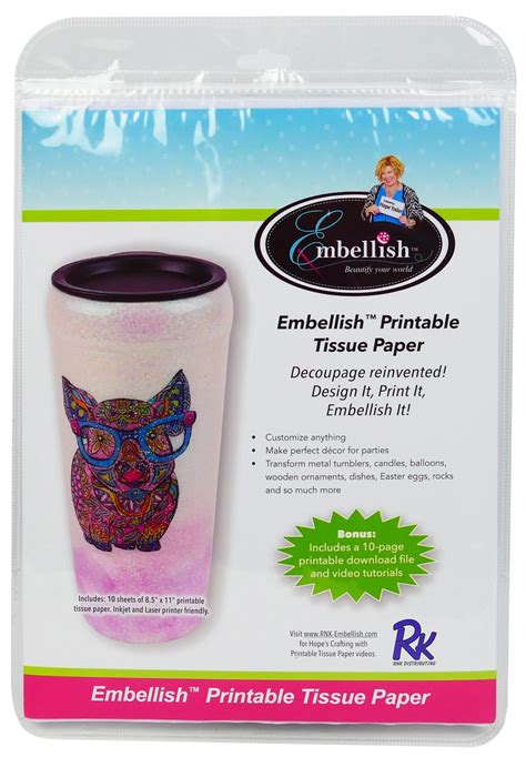 Embellish Printable Tissue Paper